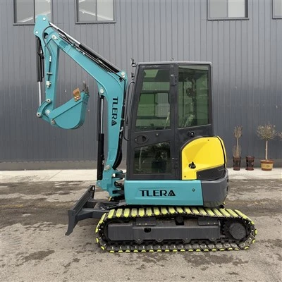 Escavatore cingolato TLERA da 4 tonnellate (giallo-blu)